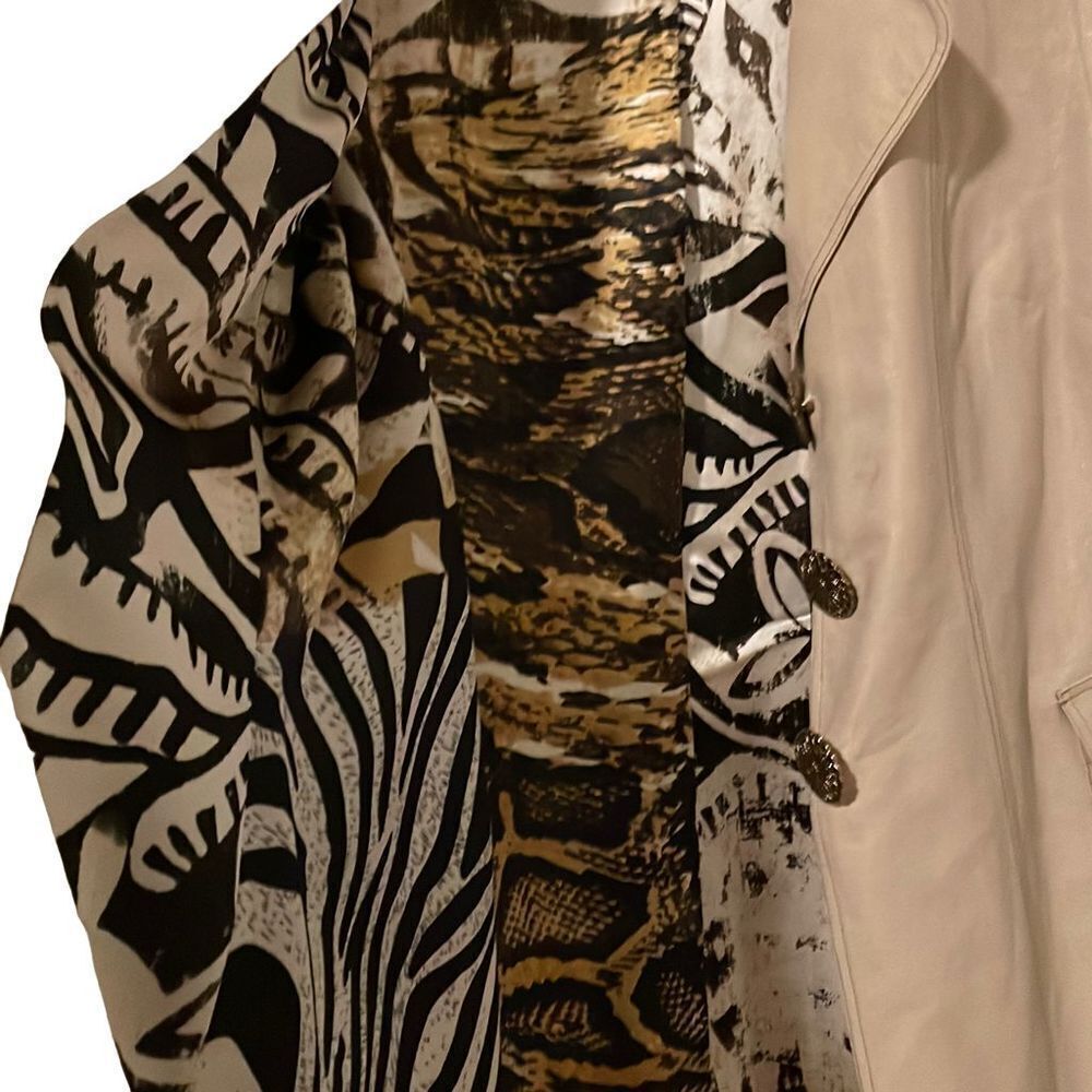 Cache coat jacket beige women size Large - Picture 4 of 10
